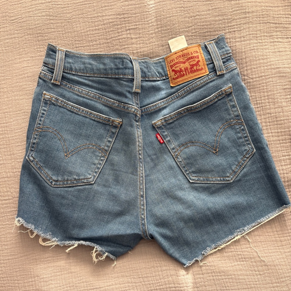 Levi's Women's Light Blue Jean Shorts
